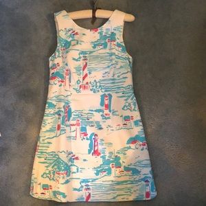 Lilly Pulitzer Delia Sailboat Shift Dress
